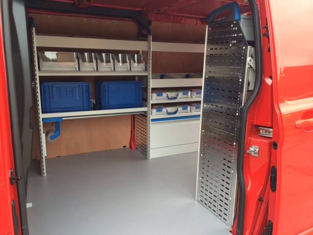 Van-Extras - Sortimo Racking and Sobo Grip Floor fitted to...
