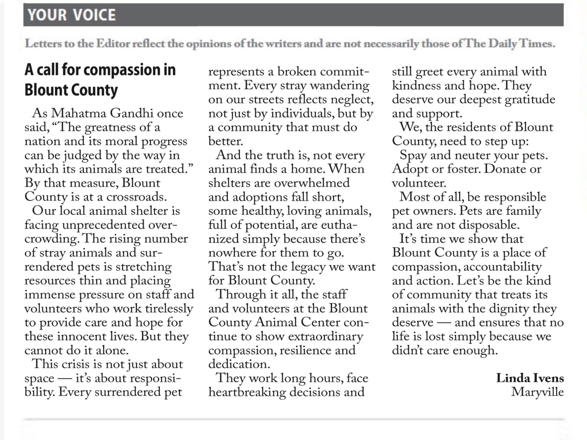 Friends of... - Friends of the Blount County Animal Center