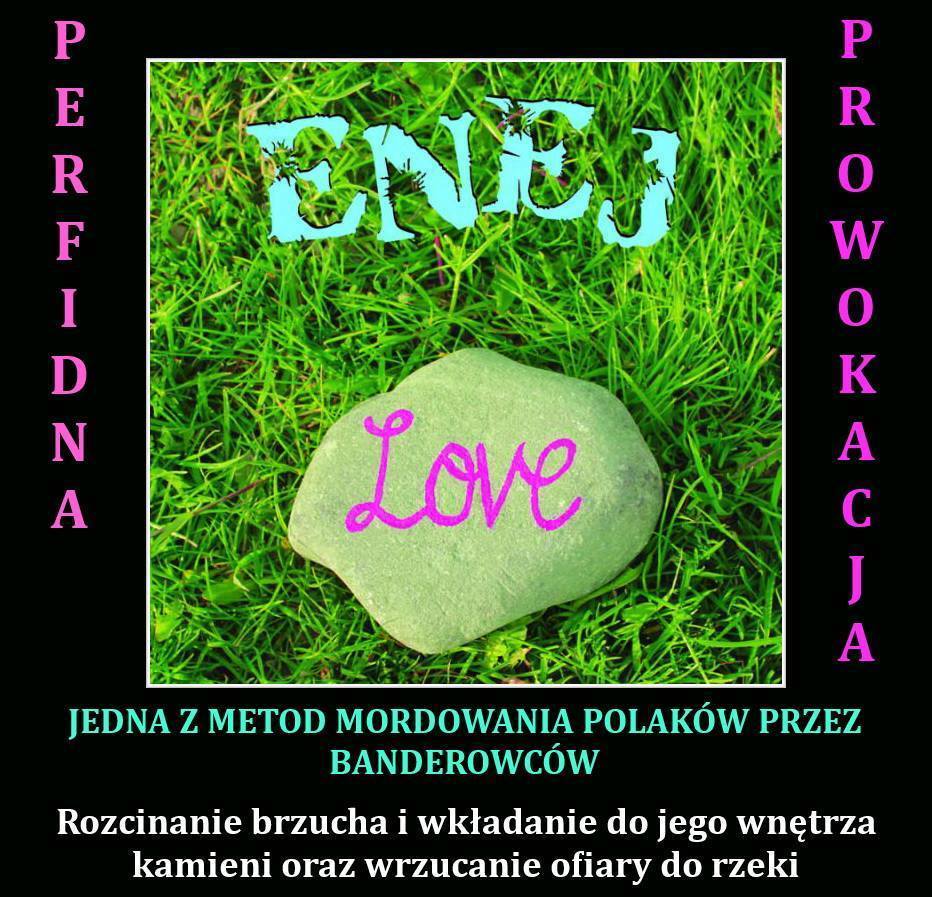 Enej Upa Kamien Z Napisem Love
