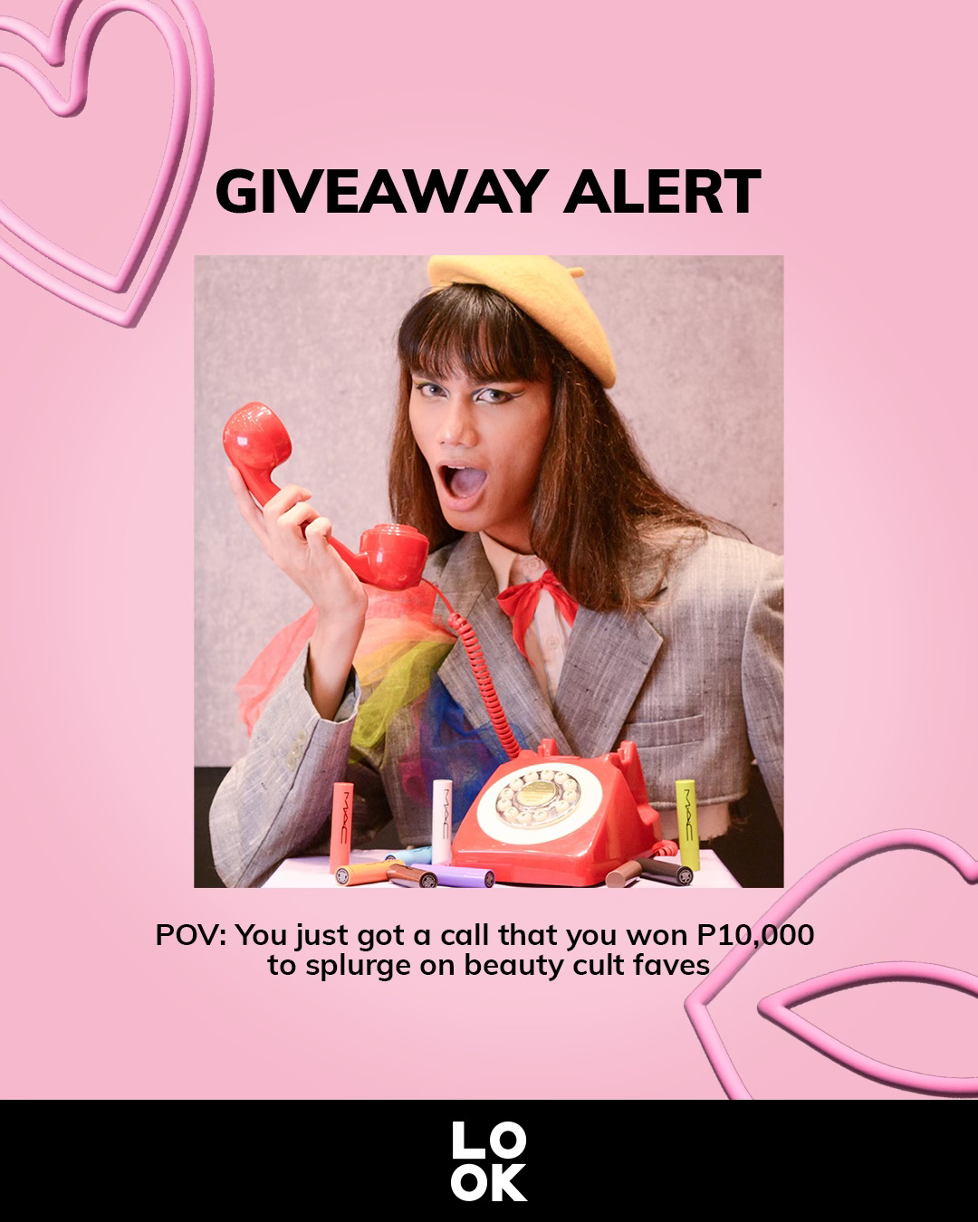 LOOK - 💄 This is your sign to SLAY. 💄 P10,000 worth of shopping credits ...