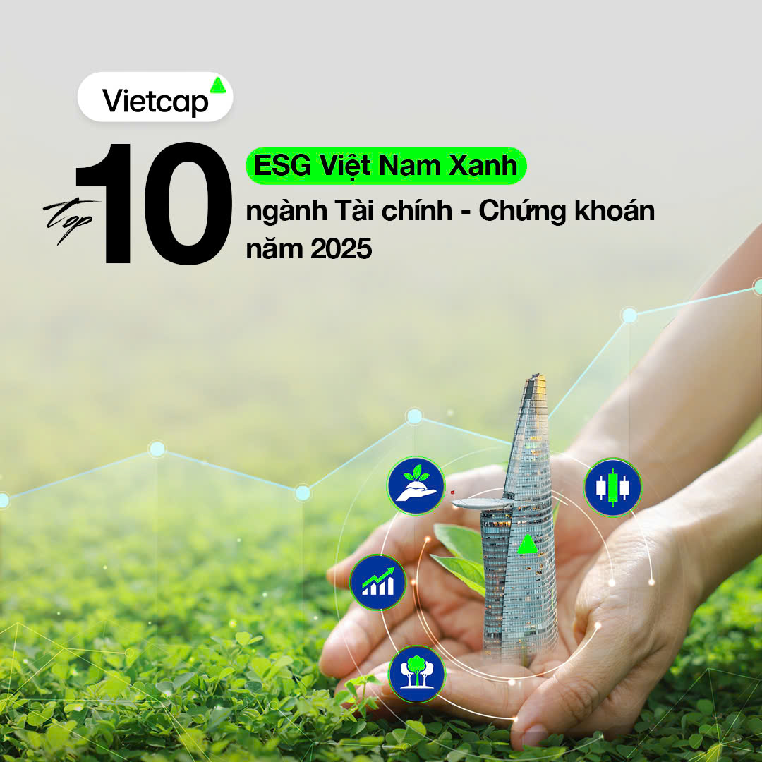 Chứng - Vietcap vinh dự vào Top 10 Doanh nghiệp ESG Việt Nam Xanh 2025 ...