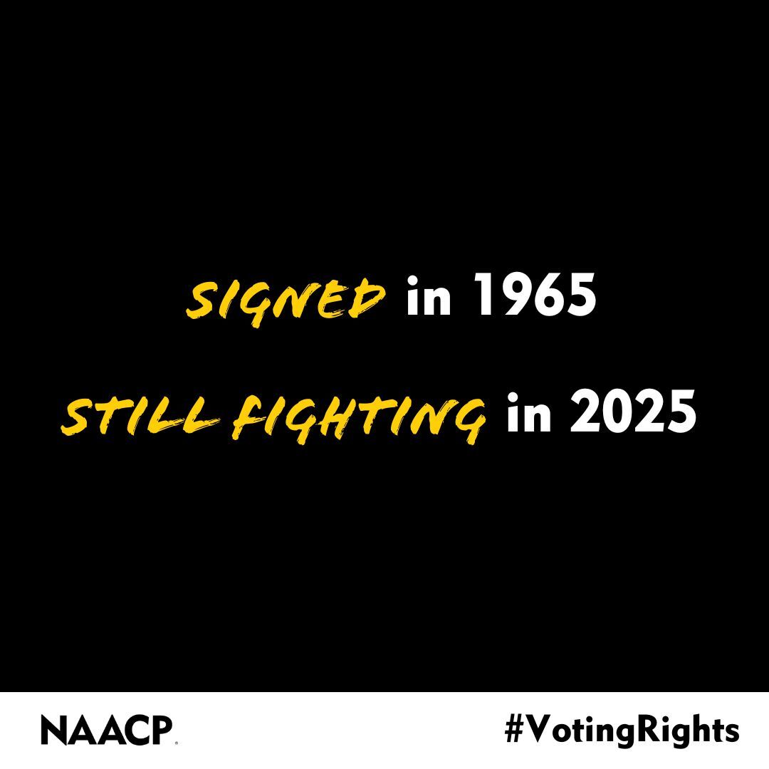 NAACP - Sixty years ago today, the Voting Rights Act of 1965 was signed ...