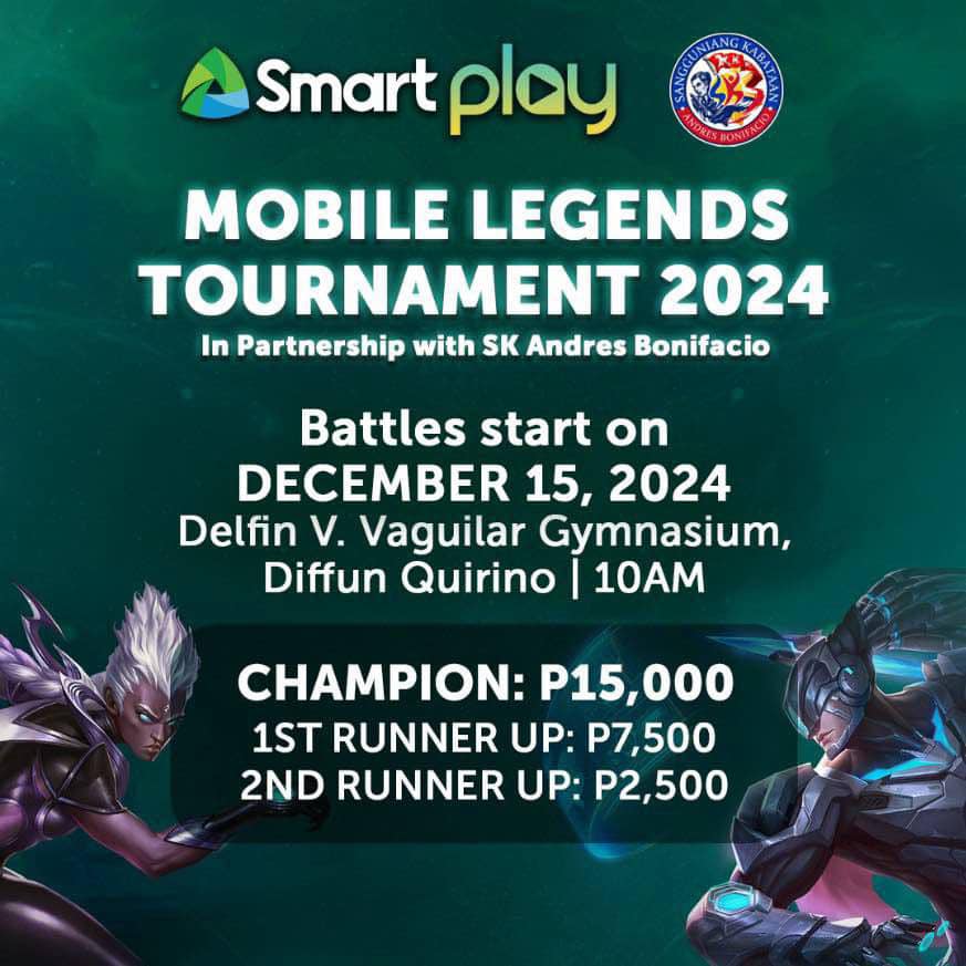 Smart - Smartplay x SK Andres Bonifacio Mobile Legends Tournament 2024 ...