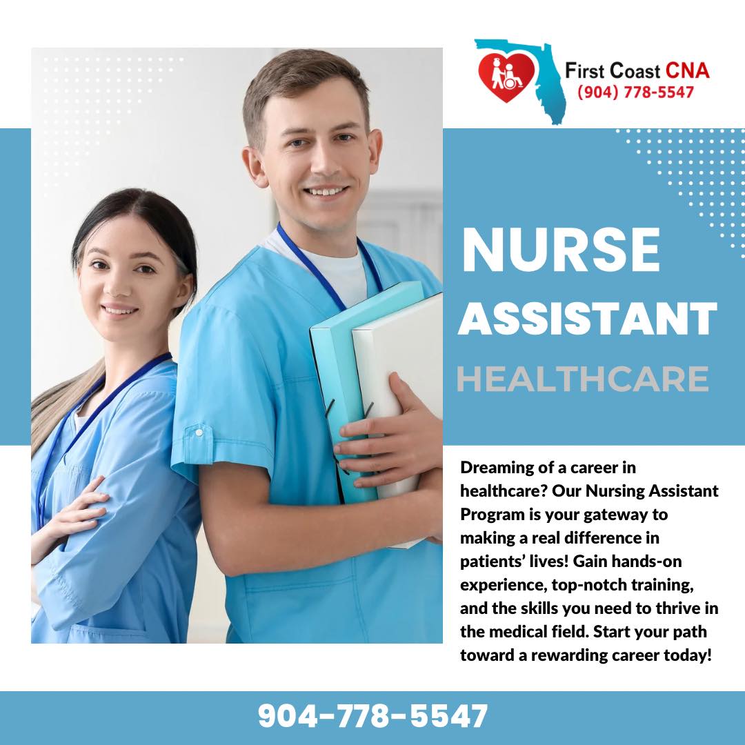 First Coast CNA - One of the skills that CNAs must have is good ...