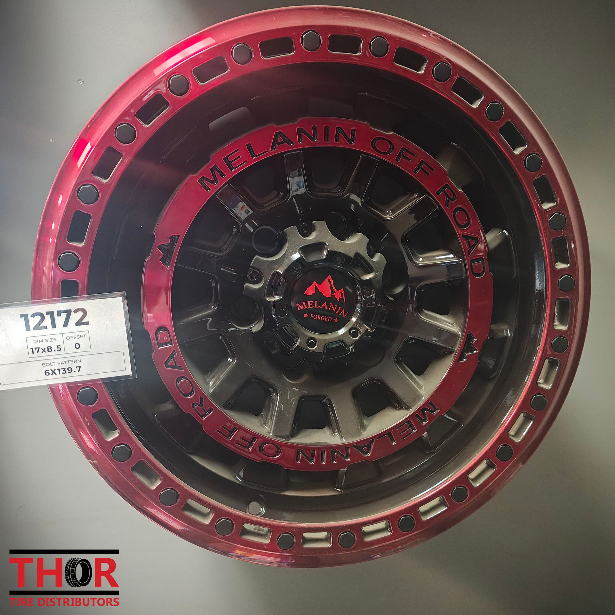 Thor - Only $899 for a set! Get your Melanin Off Road Rims in Matte ...