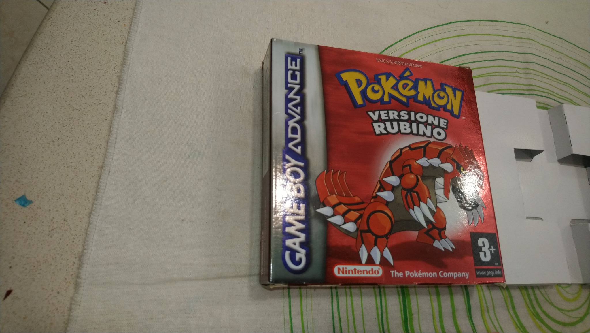 POKEMON: VERSIÓN RUBÍ (Game Boy Advance, 2003) Auténtico - Probado - L