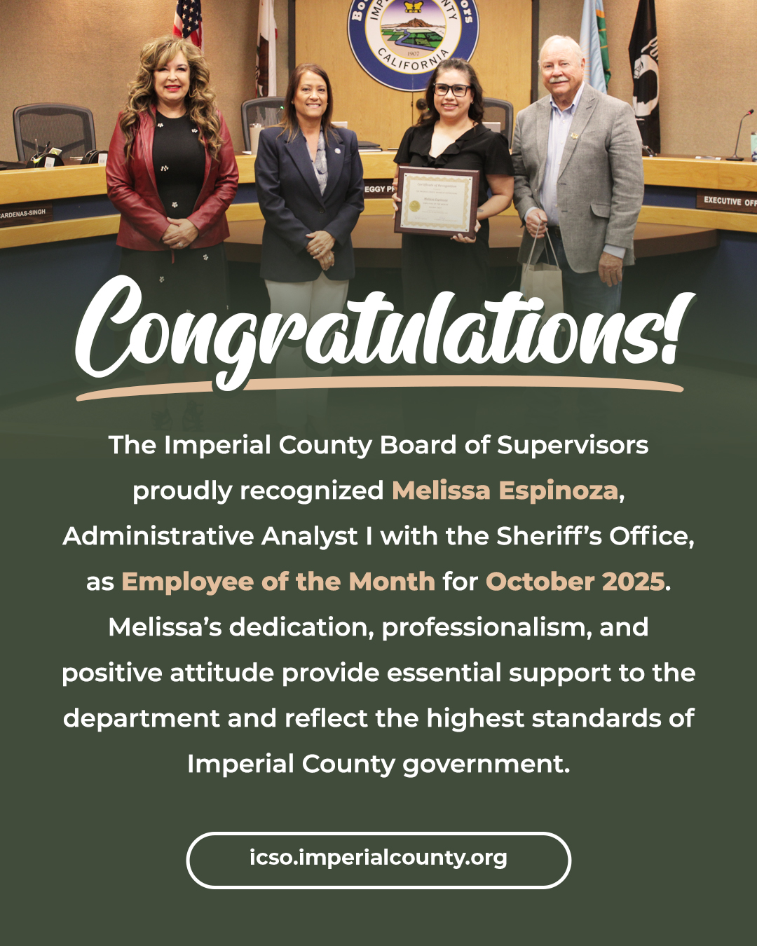 The Imperial County Board of... - County of Imperial | Facebook