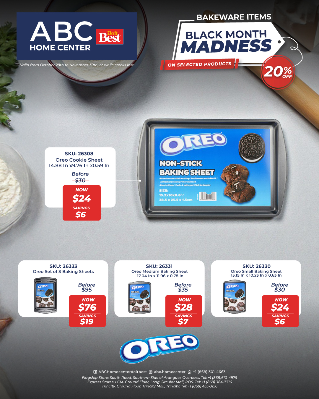 Bake the Oreo way! 🍪💙 Turn... - ABC Home Center Do it Best | Facebook
