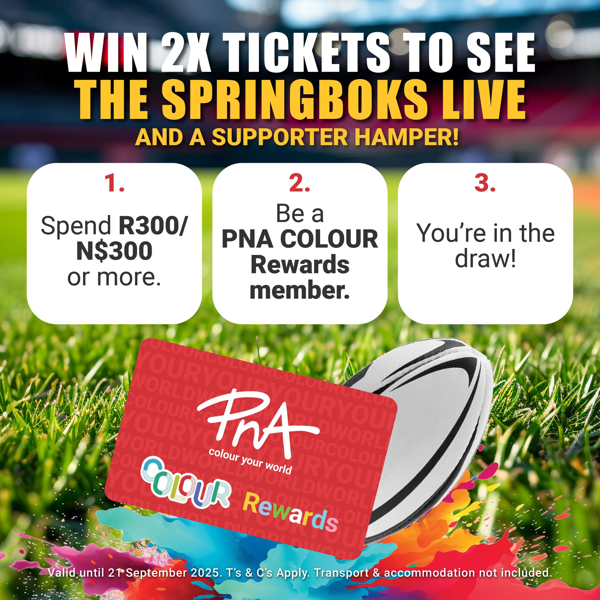 🕒 Next Game up for grabs – Bokke... - PNA - Colour your World | Facebook