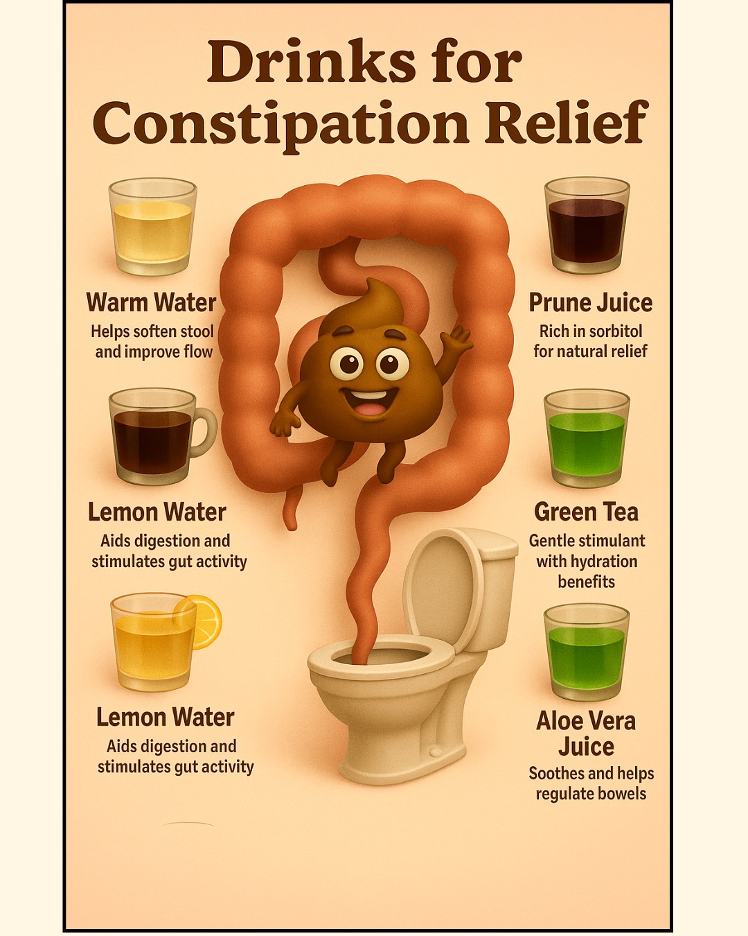 Deliciously - Feeling blocked? 💩 Try these gentle drinks to help things ...