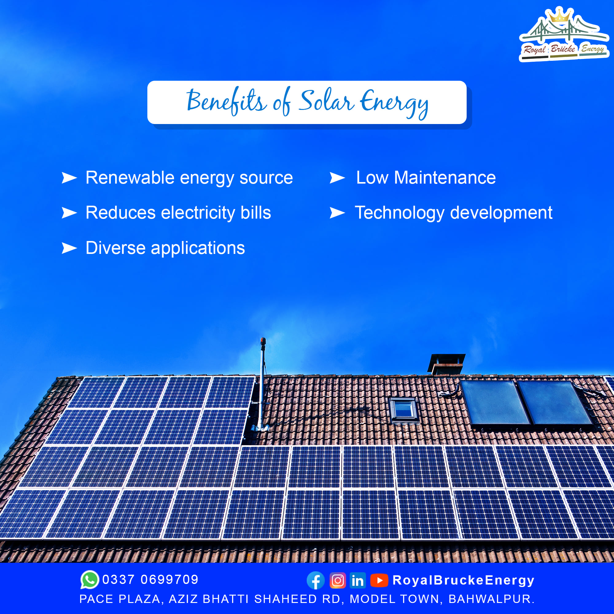 Royal Brucke Energy's solar panels... - Royal Brucke Energy | Facebook