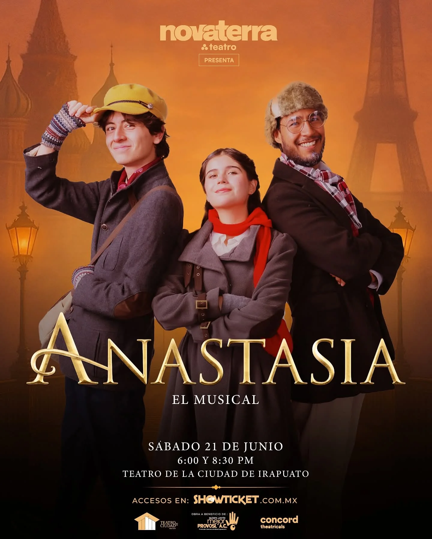 ShowTicket - Anastasia. El Musical llega al Teatro de la Ciudad de ...