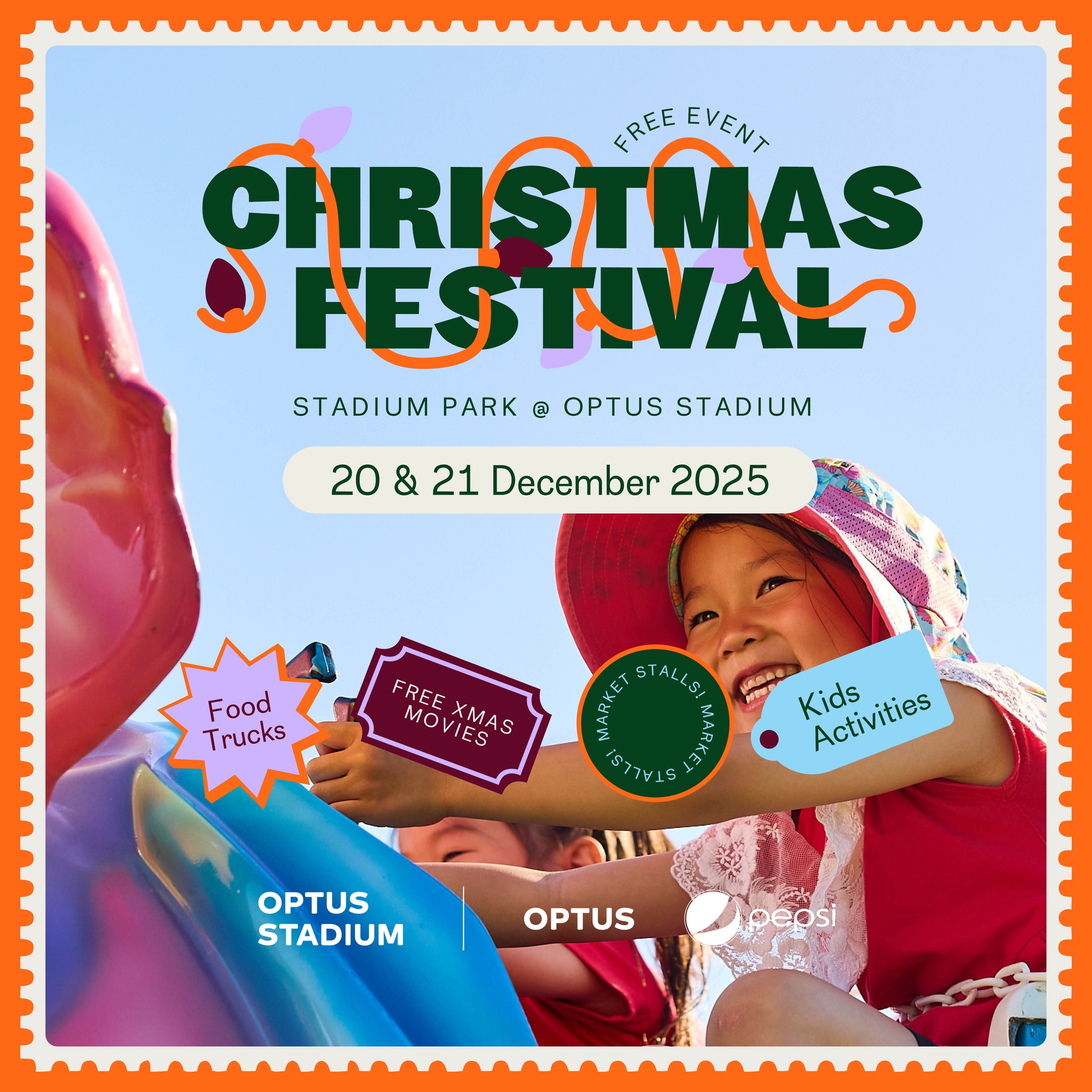 Optus - Two weeks until our FREE Christmas Festival lights up Stadium ...