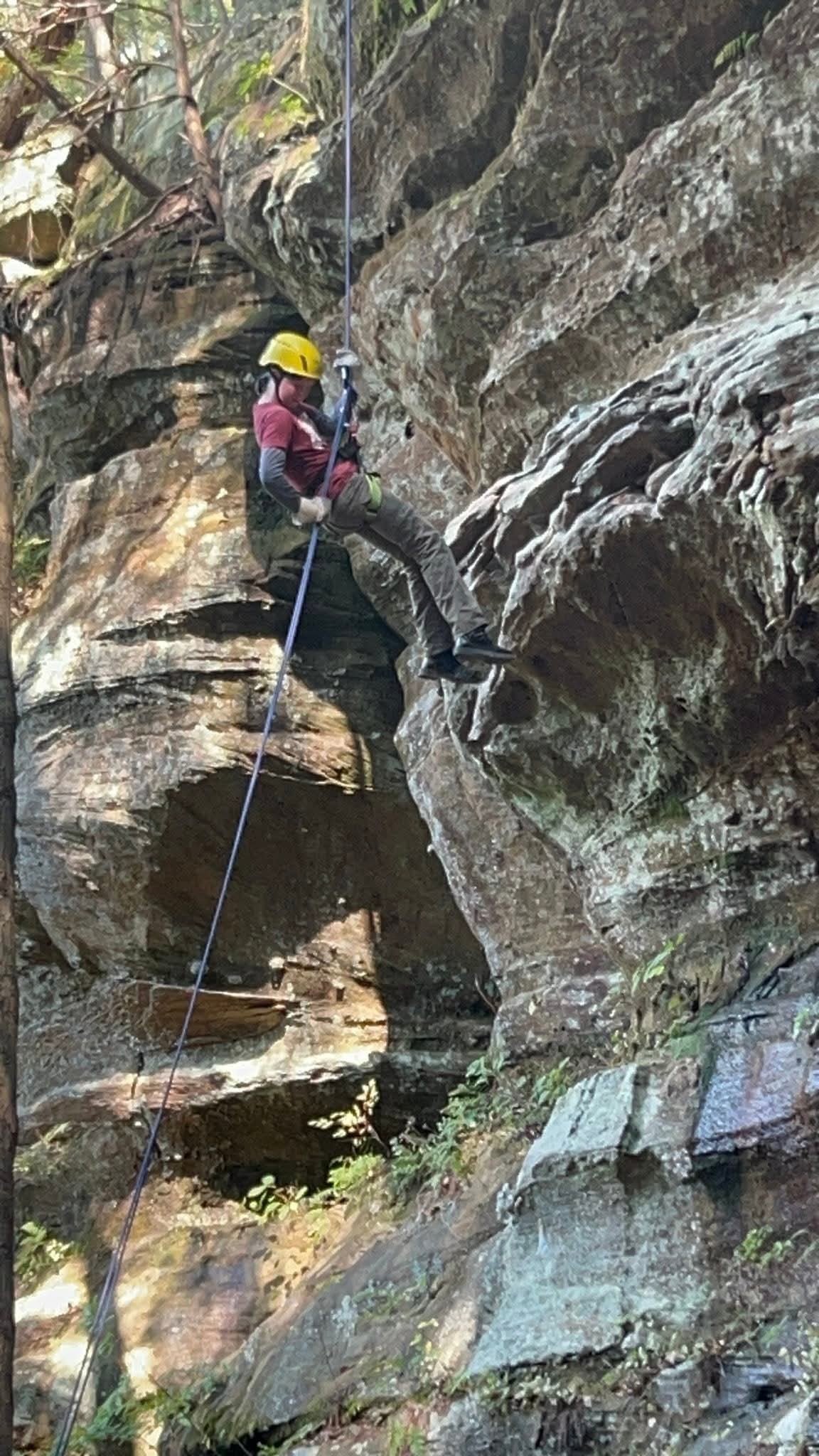 Simon Kenton Council Rappelling