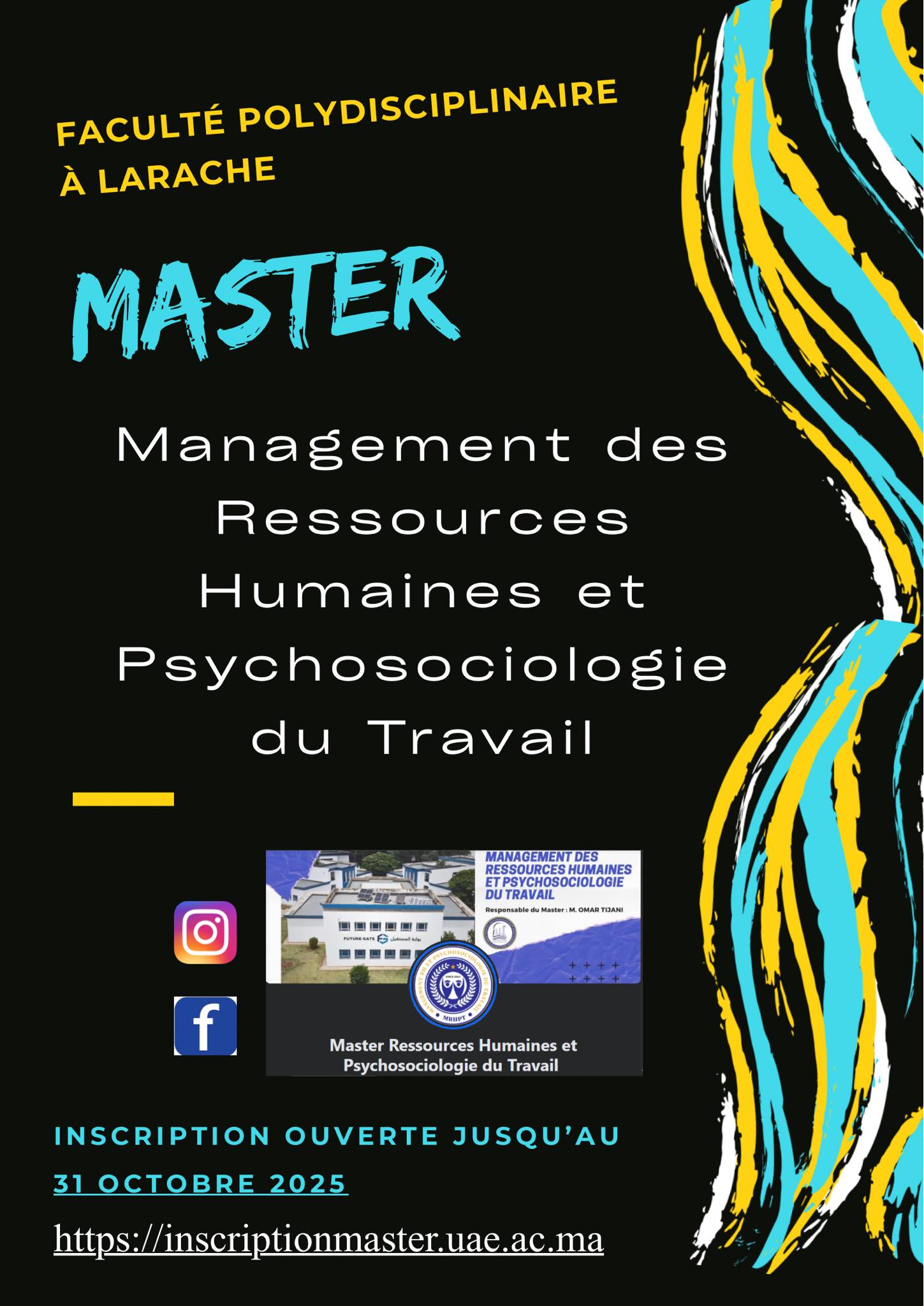 Master Ressources Humaines et Psychosociologie du Travail | Larache