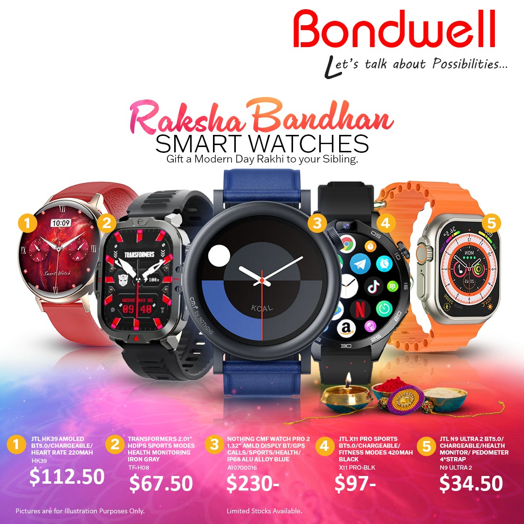 Bondwell - This Raksha Bandhan, Gift your sibling more than just a ...