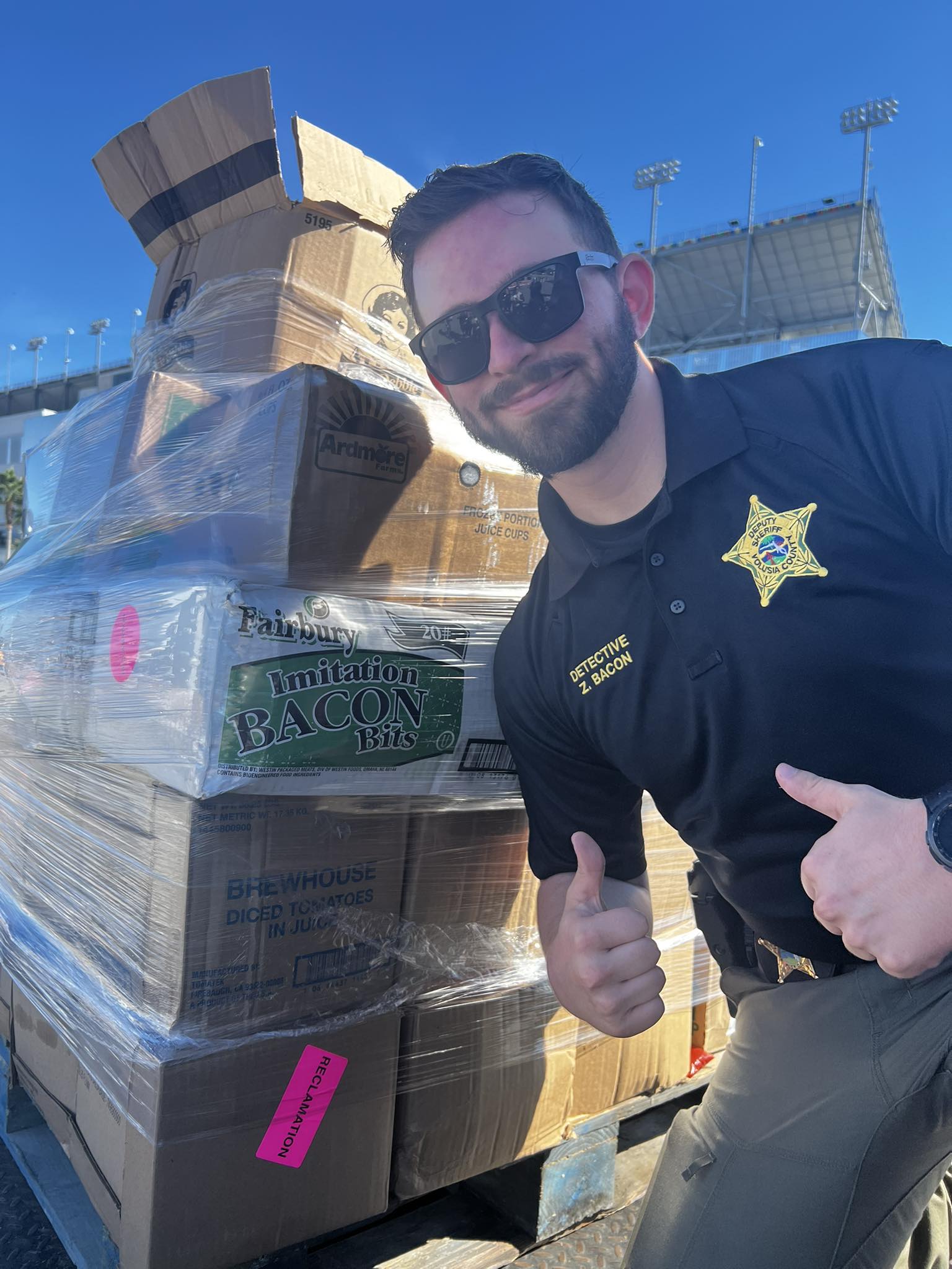 Volusia - The real Det. Bacon says THANK YOU for these Bacon Bits. Not ...
