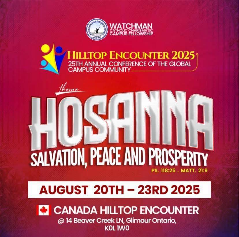 Watchman Catholic Charismatic Renewal Movement, Canada | Toronto ON