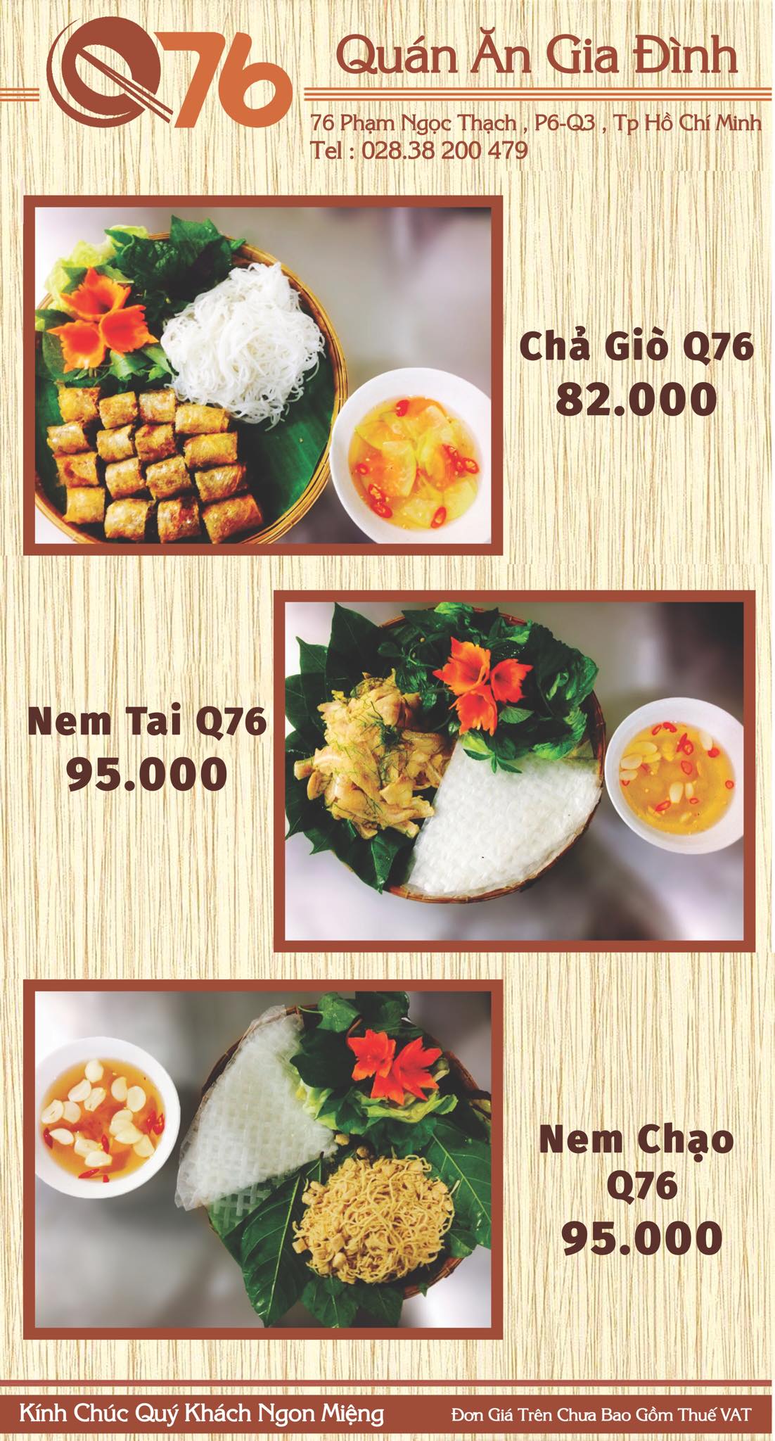 Quán ăn Q76 | Ho Chi Minh City