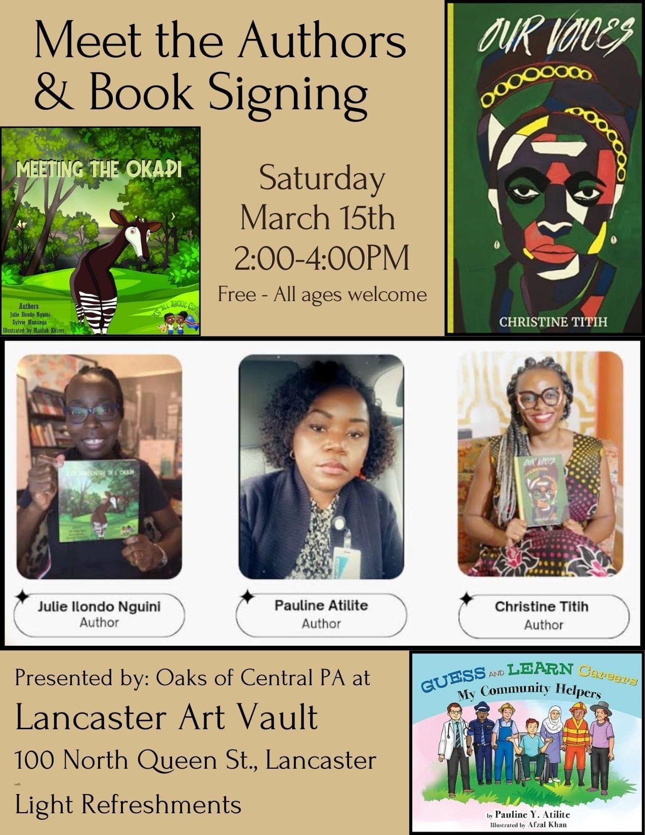 Meet the Authors & Book Signing.