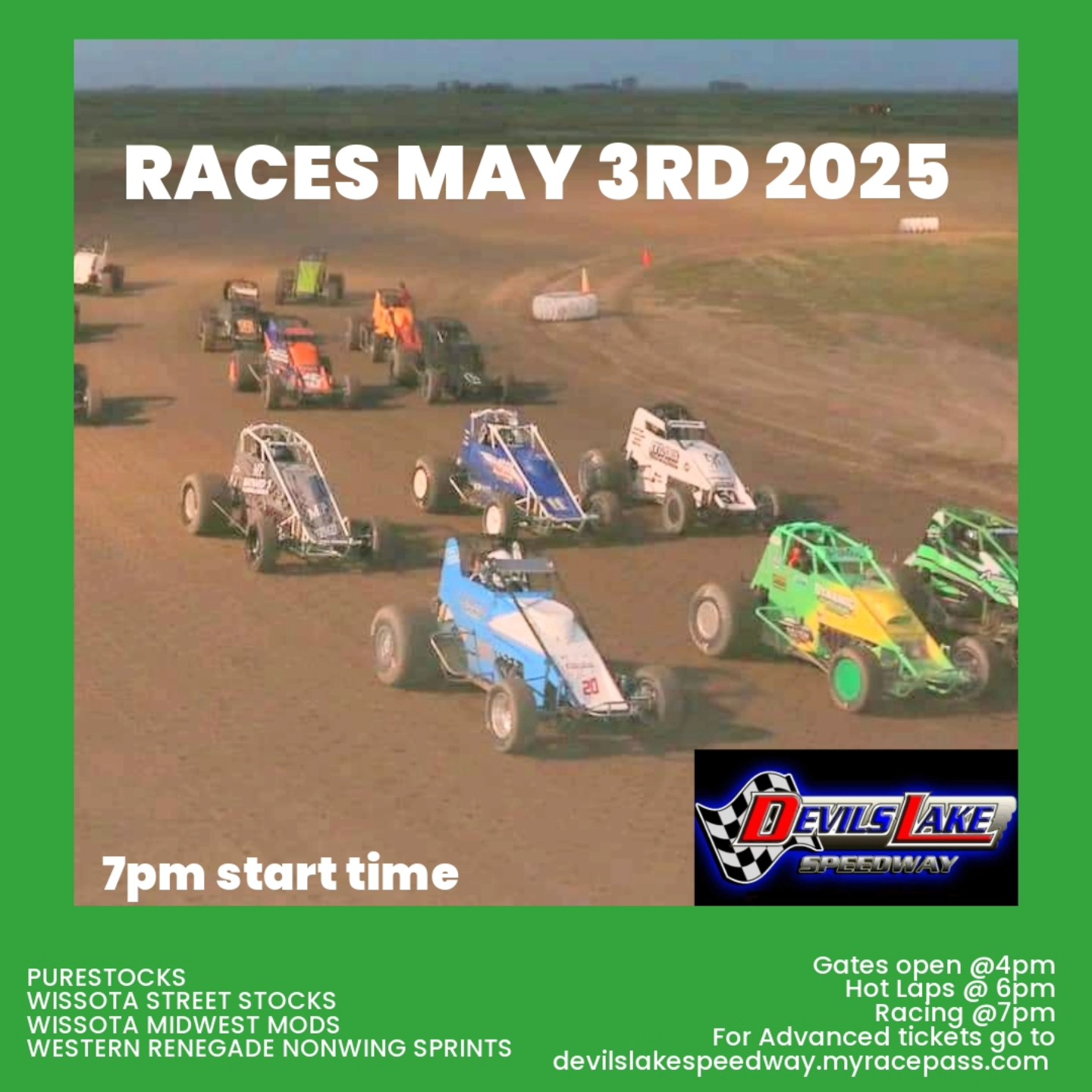Racing this Saturday... - Devils Lake Speedway Bar & Grill | Facebook