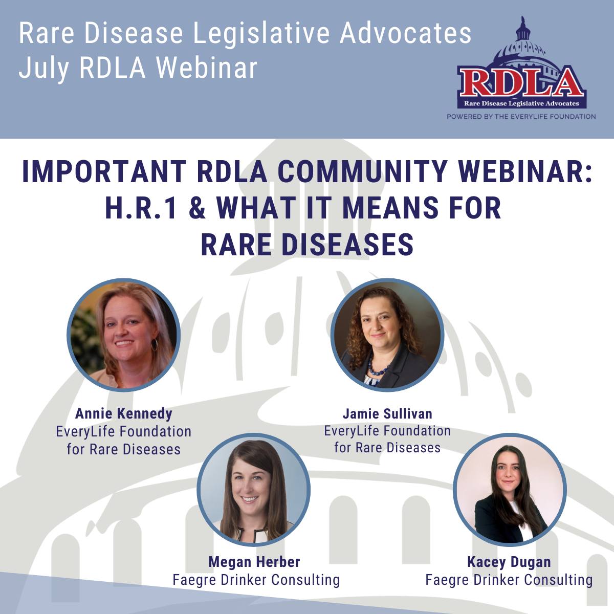 📢 Happening tomorrow!... - Rare Disease Legislative Advocates | Facebook