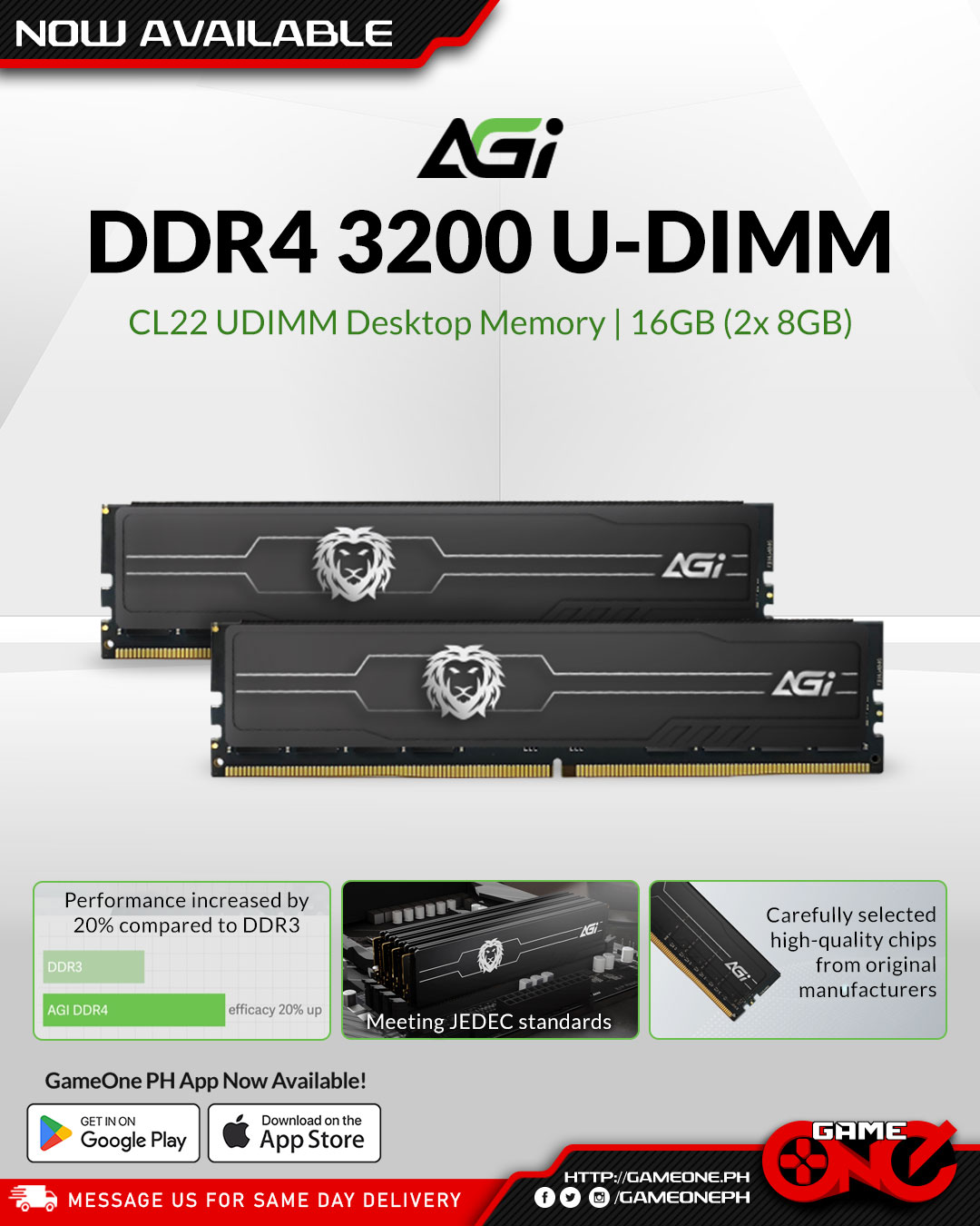 CT16G4DFD824A 16GB DDR4 2400MHz RAM Crucial