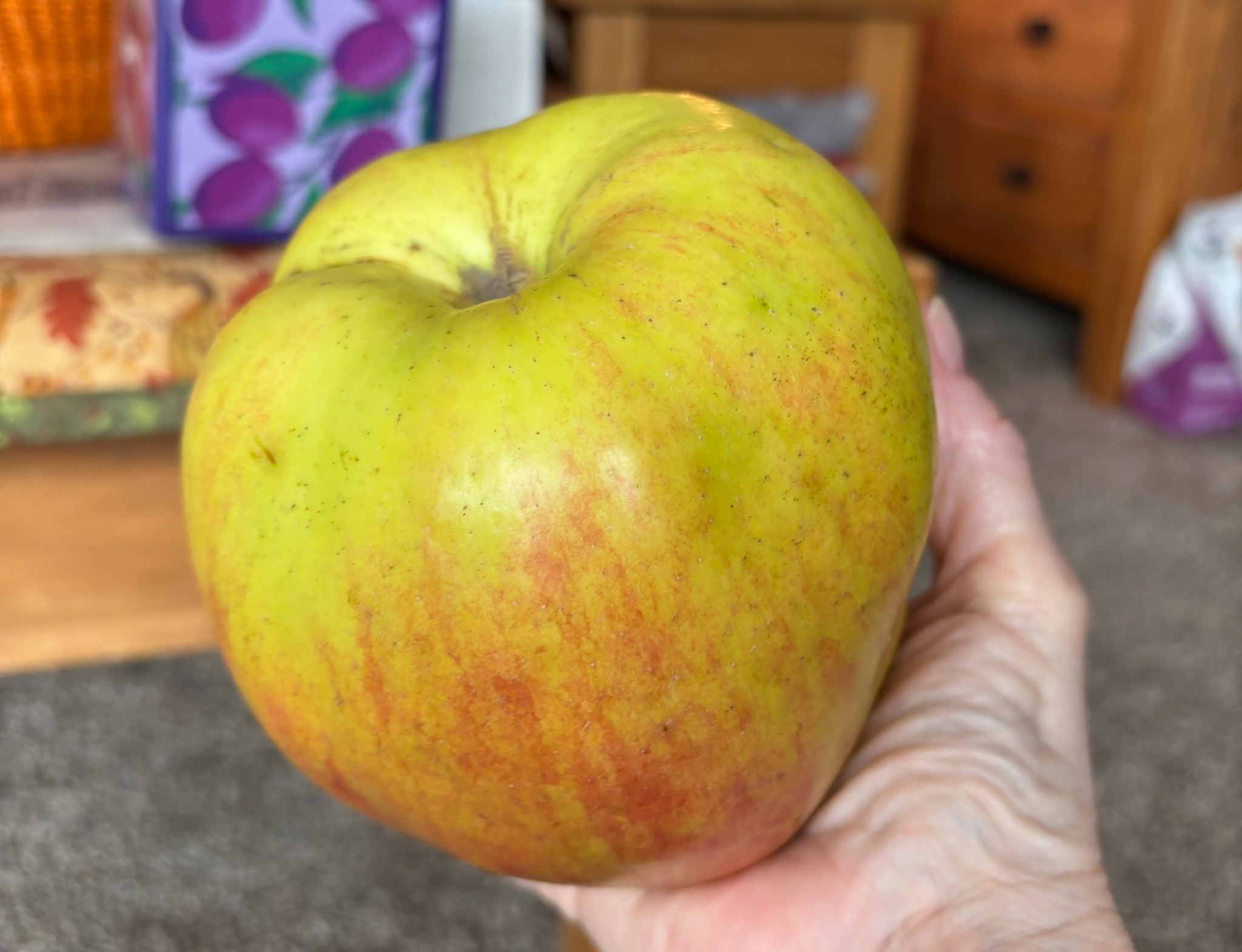 This enormous apple basket is something you've probably never seen