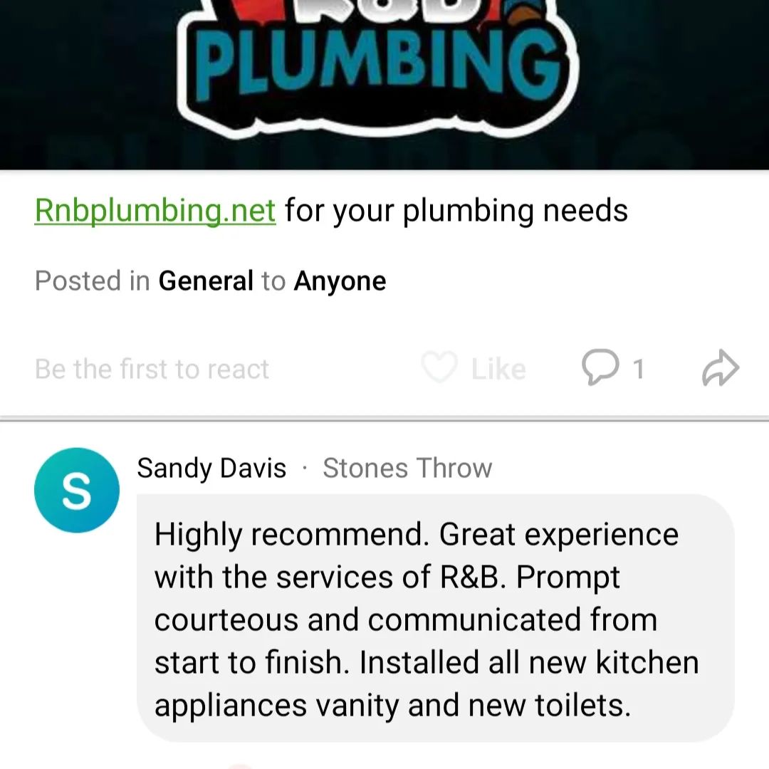 R&B Plumbing