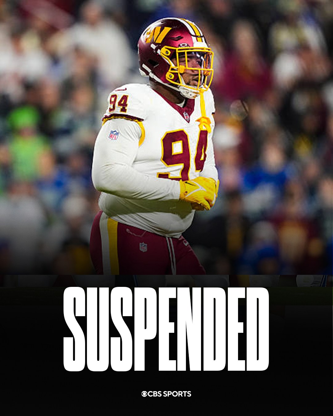 Indianapolis - The NFL has suspended Daron Payne for punching Amon-Ra ...