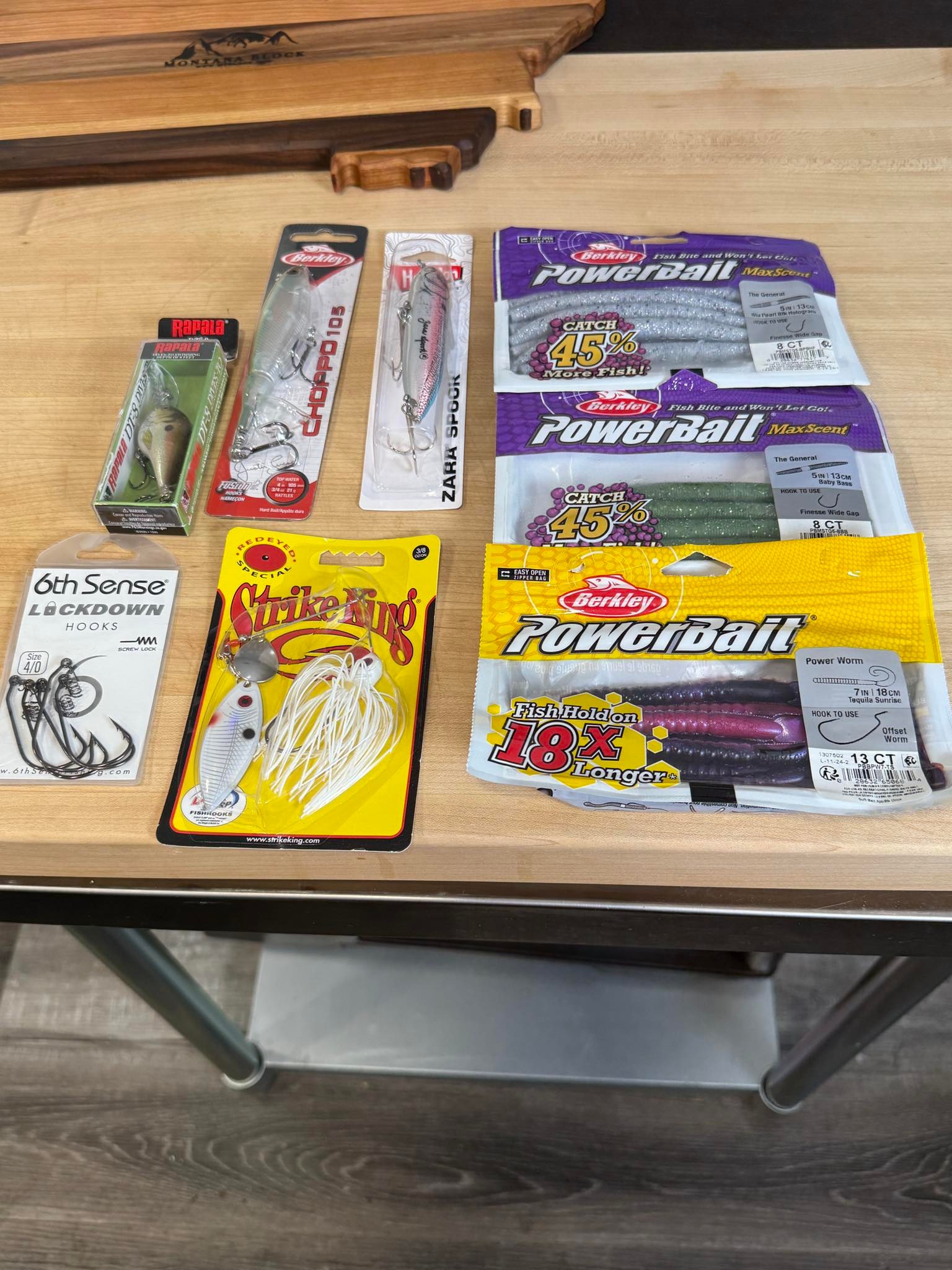 berkley fishing boxes and won't let go Topwater Haul of Fame Power eggs Berkley PowerBait Trout Dough Molding