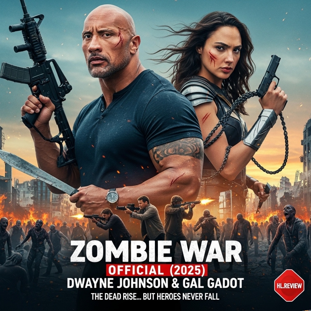 JS-Cartazista - 🎬 Zombie War Official (2025) | 🌟 Dwayne Johnson & Gal ...