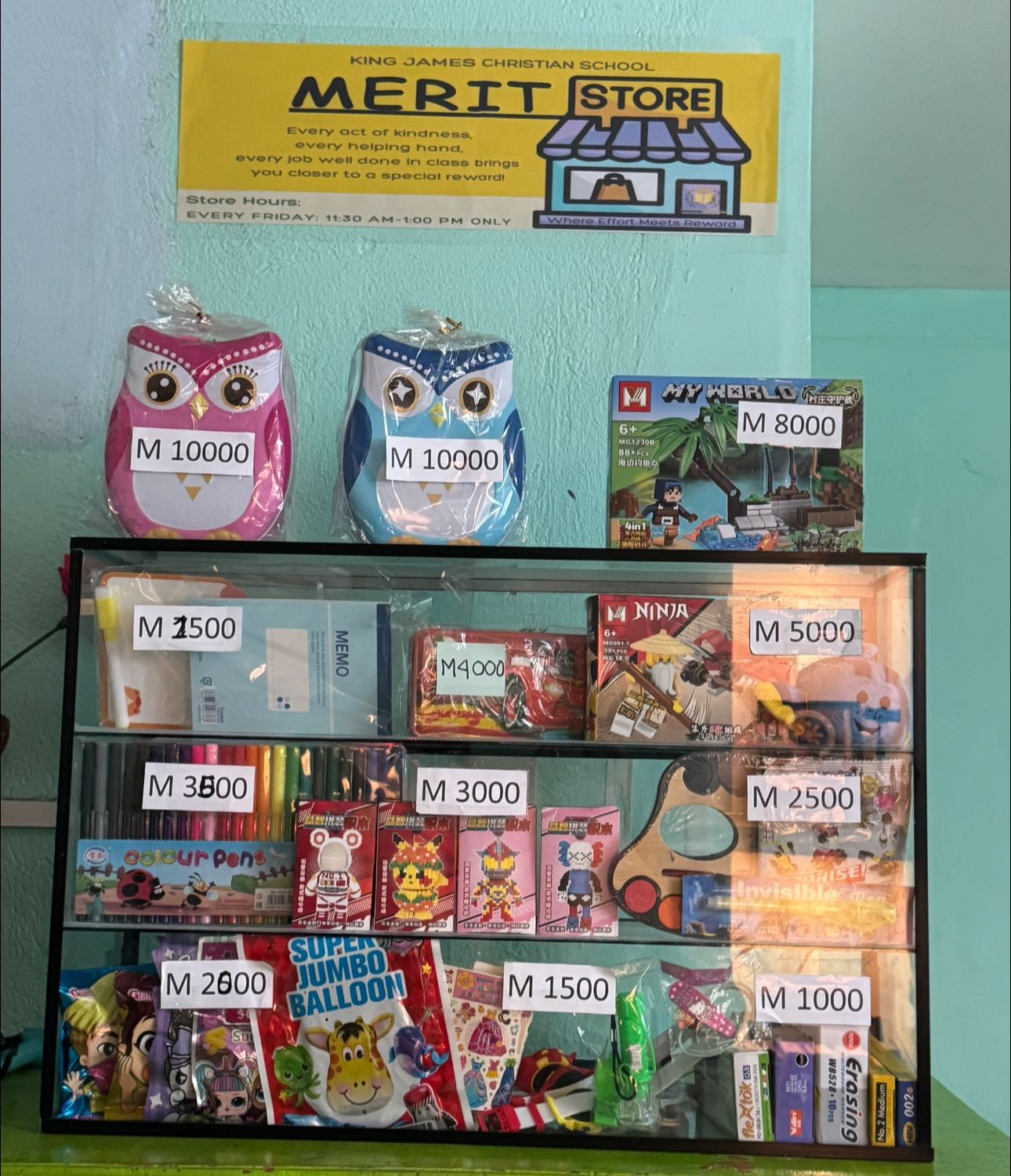 The Merit Store opens every... - King James Christian School | Facebook