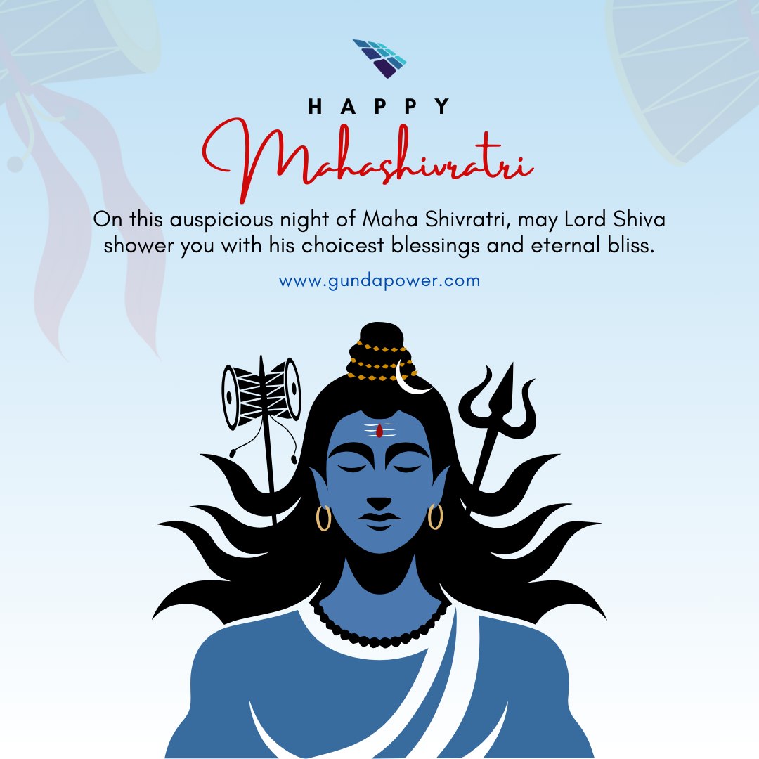 Gunda - On this auspicious night of Maha Shivratri, may Lord Shiva ...