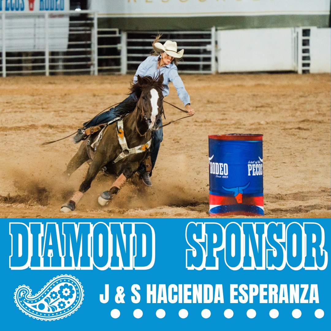 Support that lights up the... - West of the Pecos Rodeo | Facebook