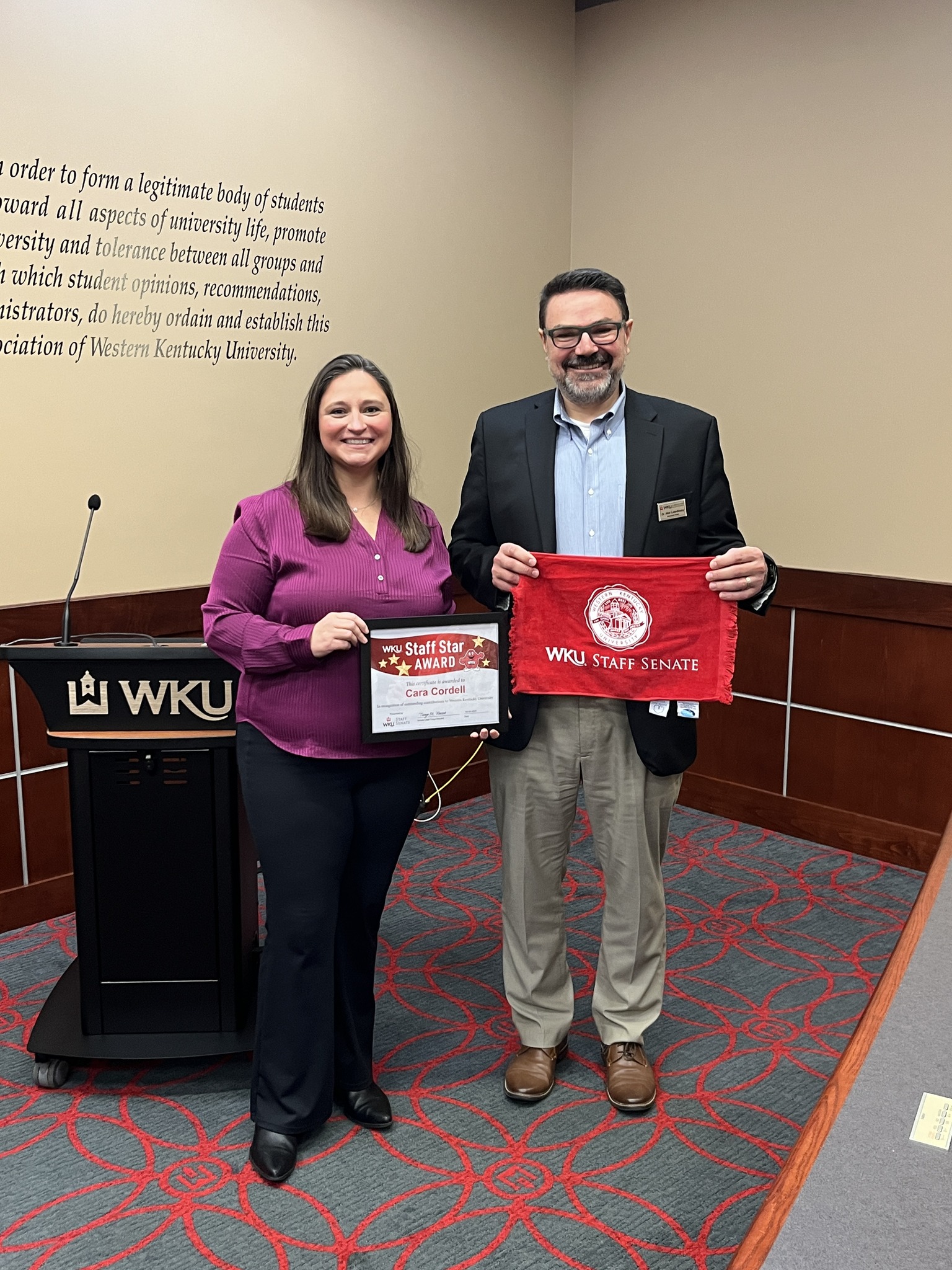 Congratulations to Cara... - Gordon Ford College of Business