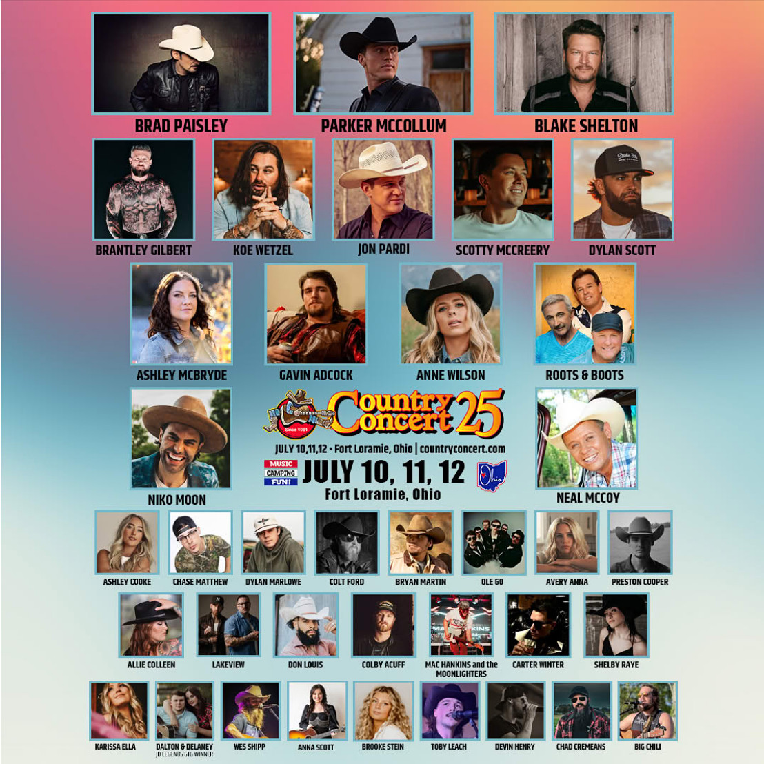 ❗ IT'S HERE! ❗ Your CC'27 lineup has arrived! 🤠 We are so