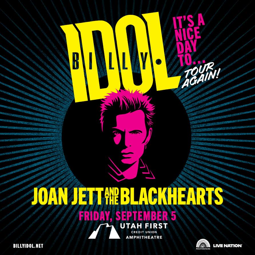 It's a Nice Day To… Tour Again! Billy Idol with Joan Jett and the