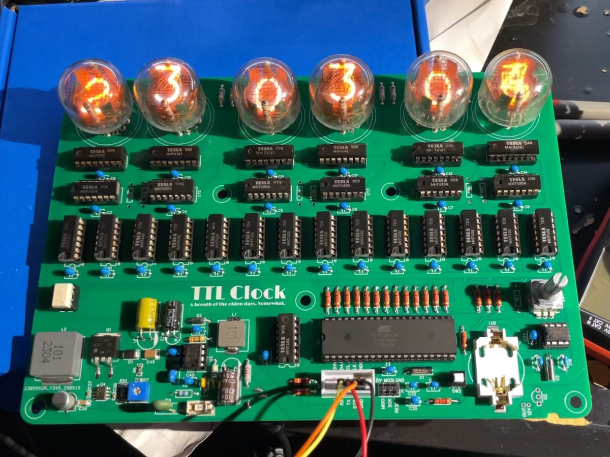 TTL pulse generator project from 80's