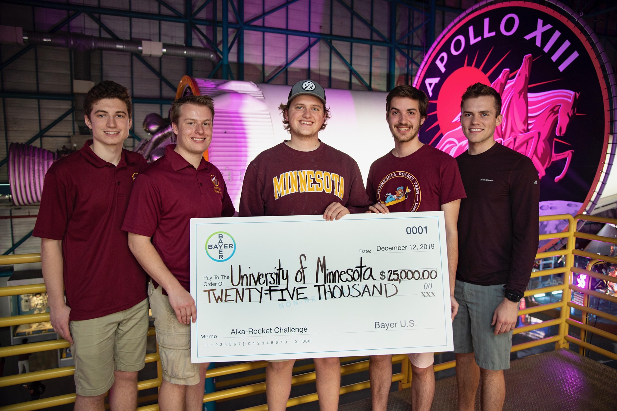 Congratulations are in order for the UMN Rocket Team — including ME ...
