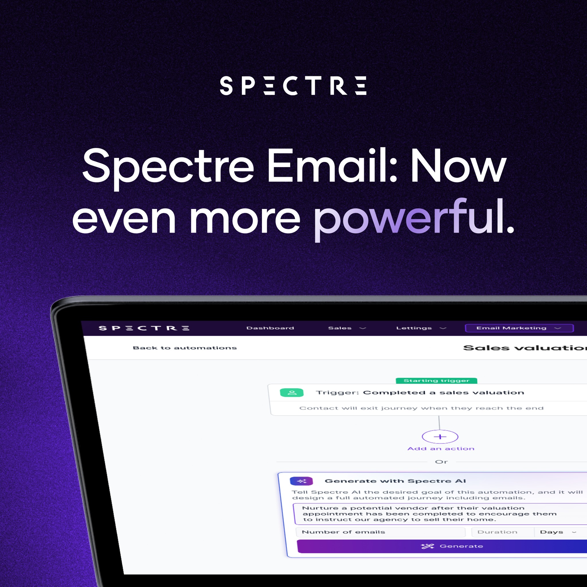 Spectre - More control. More conversions. Less effort With over 30 new ...