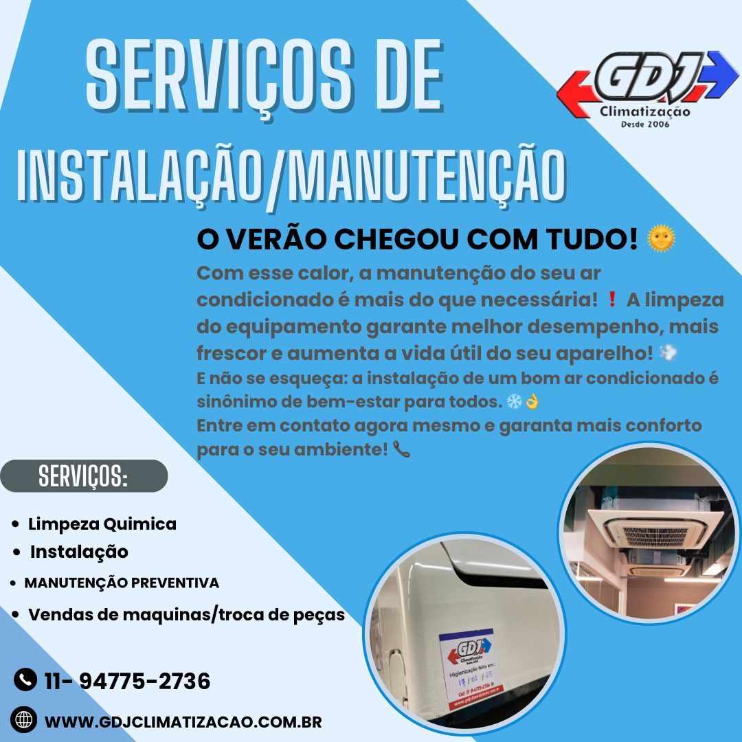 🌞 O VERÃO CHEGOU COM... - Gdj Tecnologia em Climatizacao Ltda | Facebook