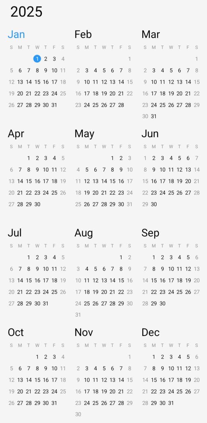 Did you know that the calendar for 1997 is the same as the one we