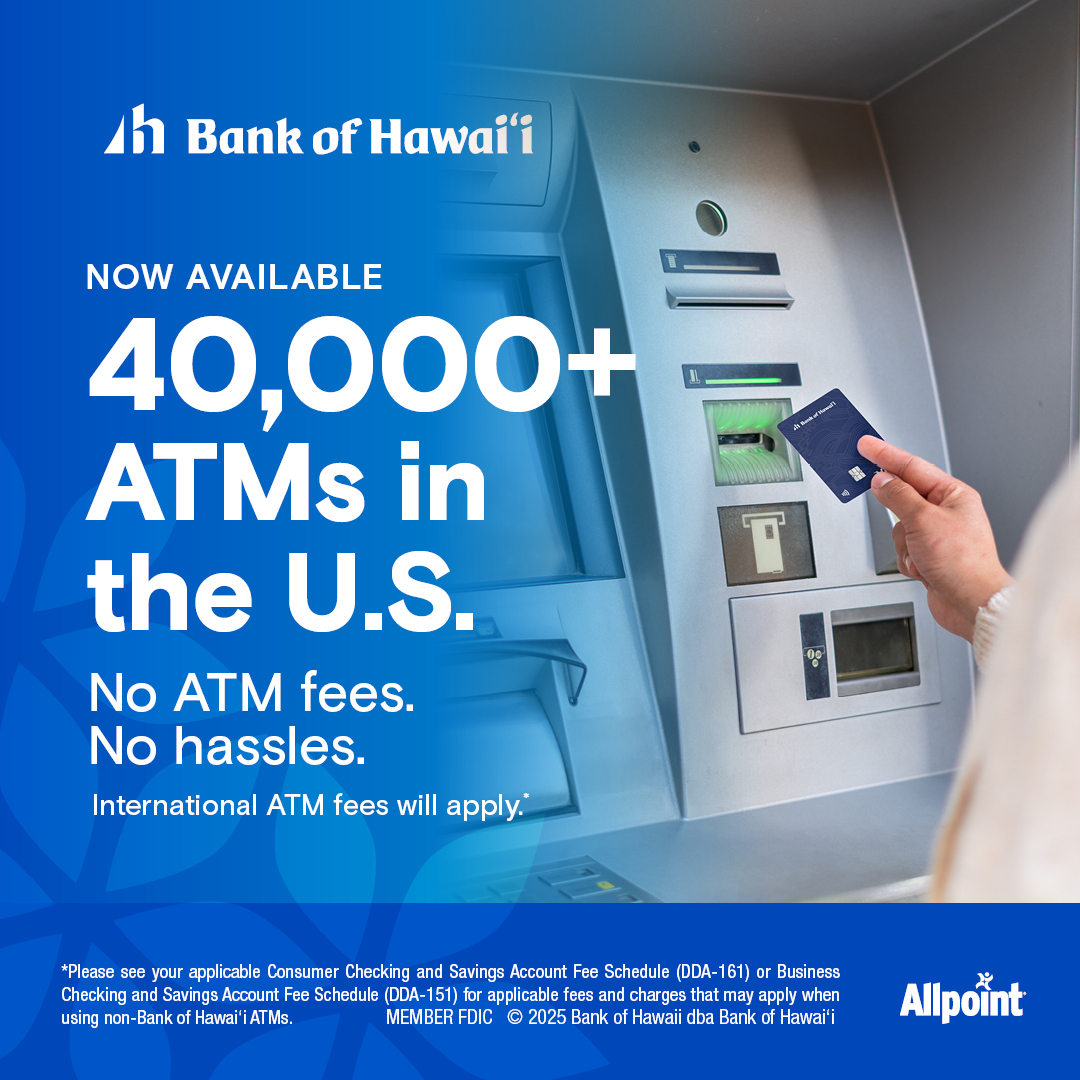 Hawaii - Calling all Bank of Hawaii debit card holders! You can now ...