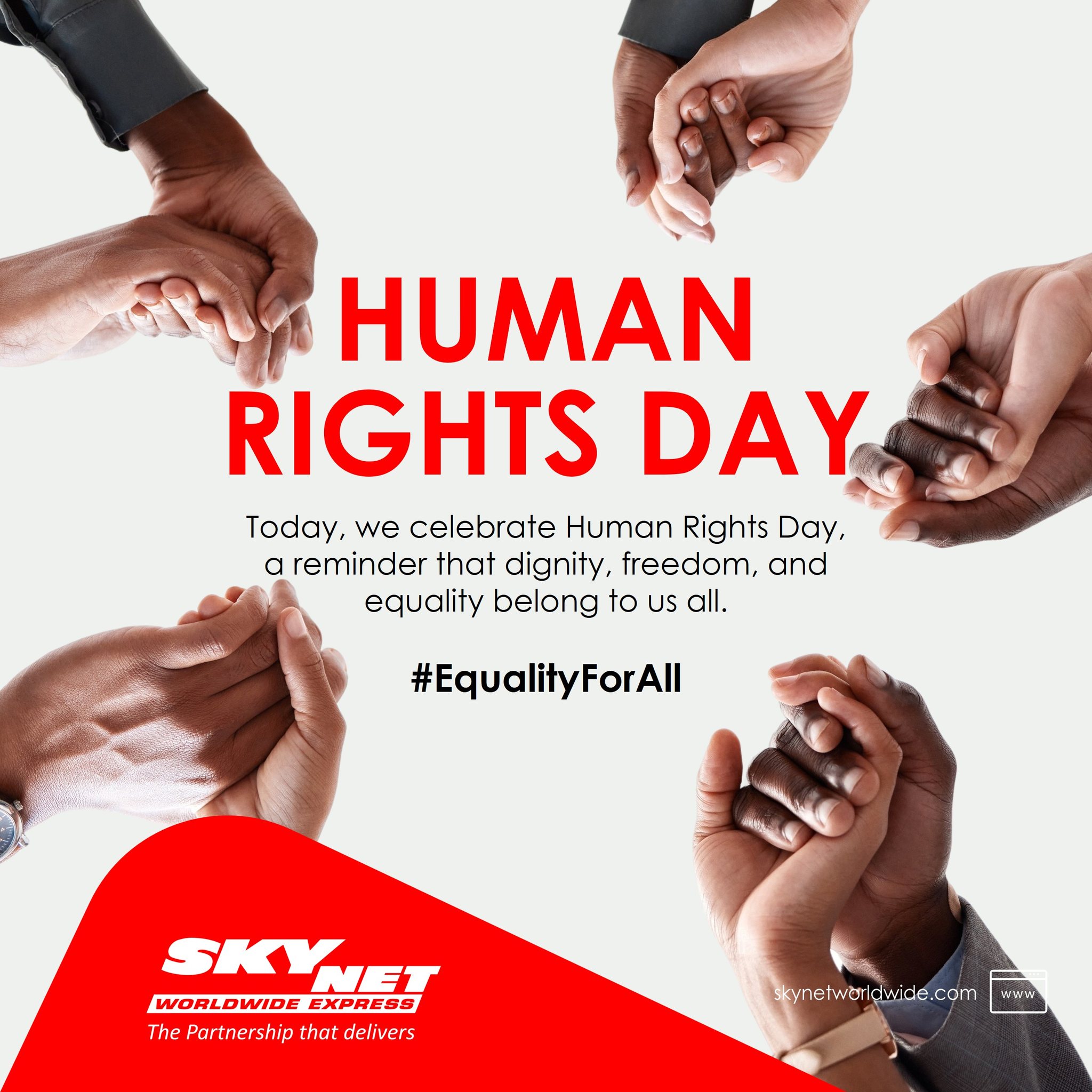 SkyNet - Today, we celebrate Human Rights Day, a reminder that dignity ...