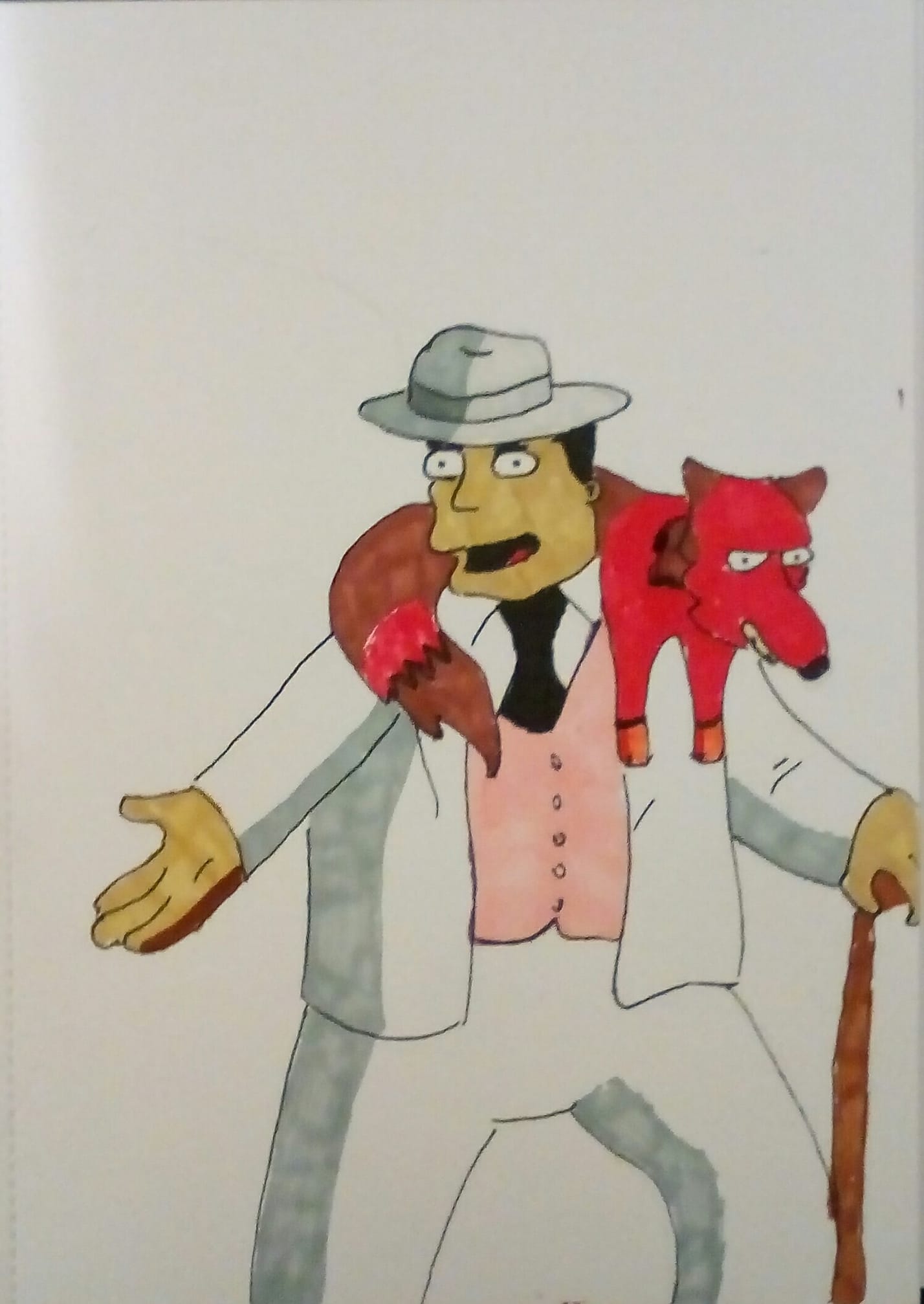 Creepy ... The Island of Dr. Hibbert ? . . . . . #thesimpsons 