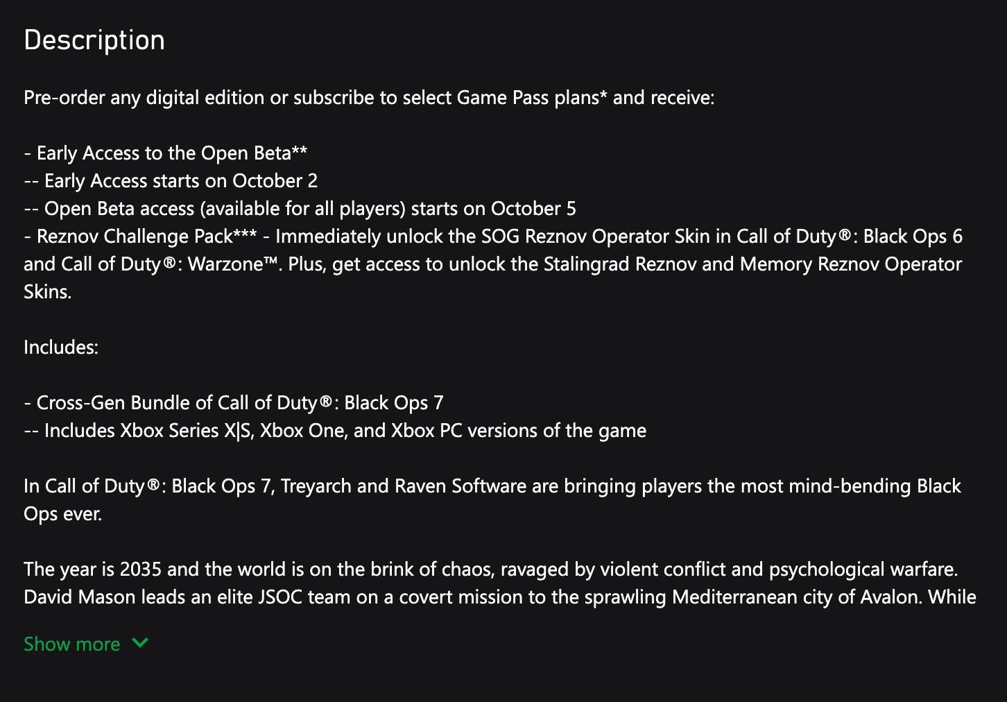 ControlDec - 🚨 BO7 BETA DATES LEAKED 🚨 BREAKING: Call of Duty: Black ...