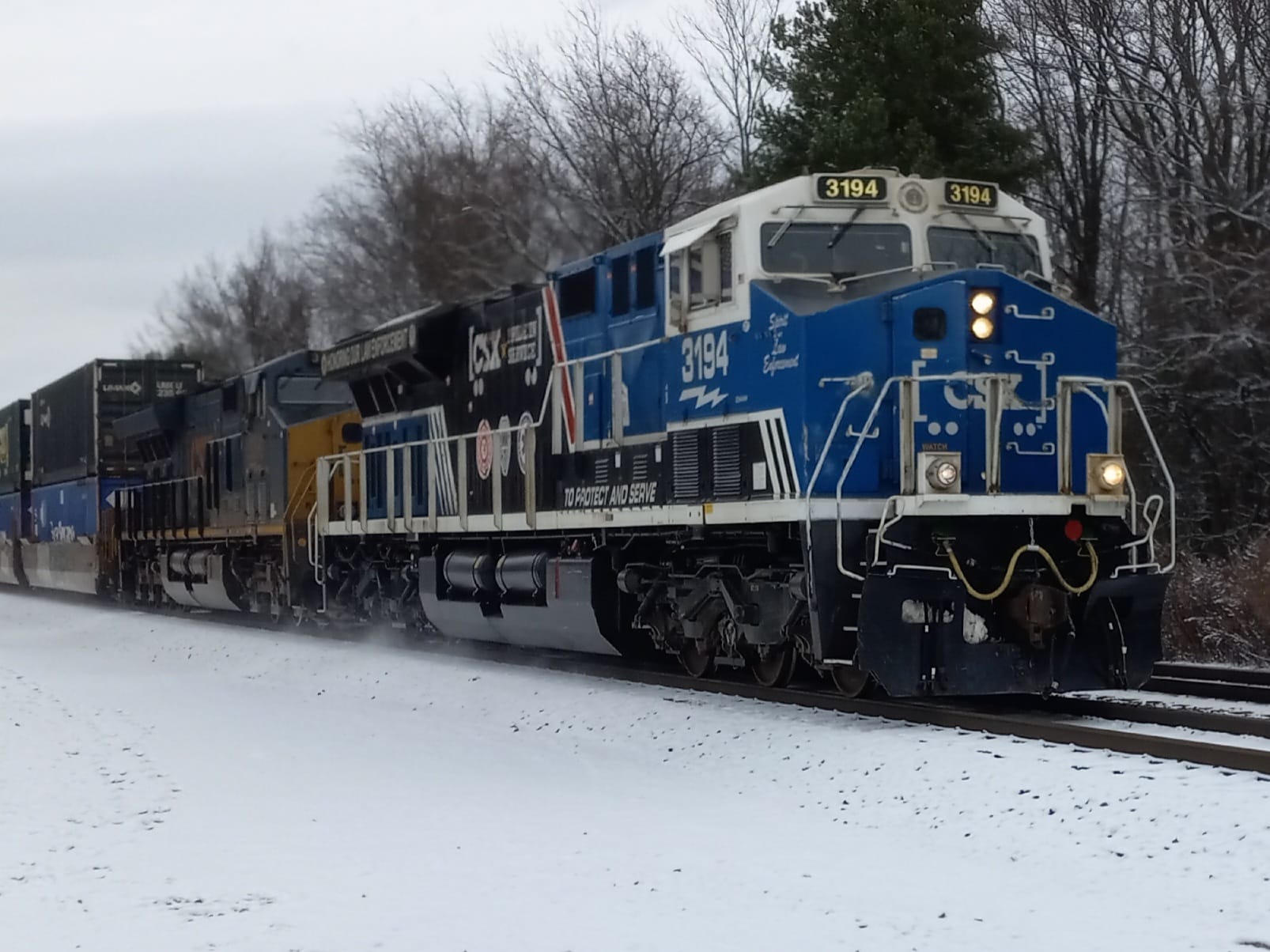 csx locomotive in batavia ny