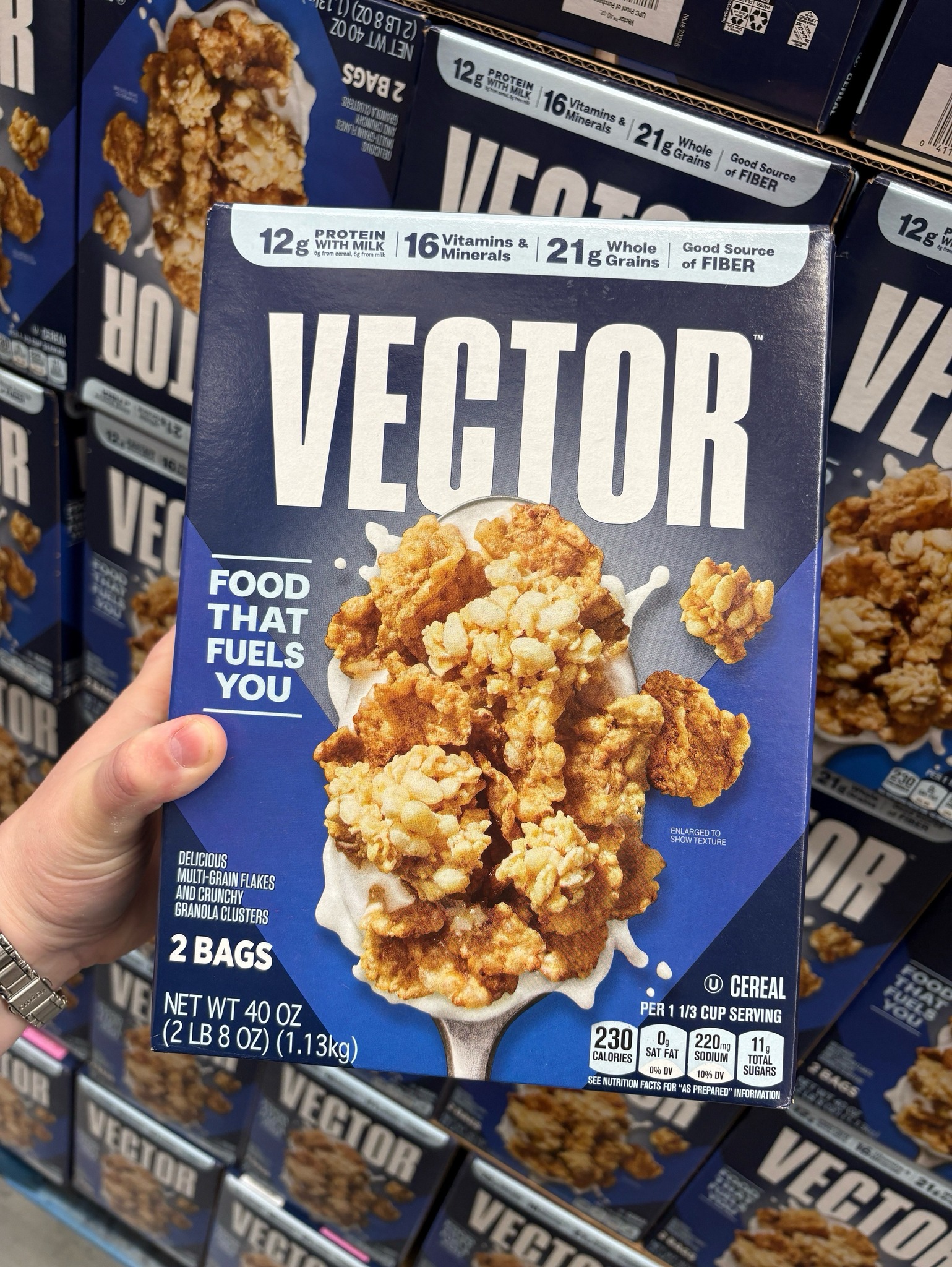 Sam's - 💥 New at Sam’s Club! 💥 Fuel your day with Vector Cereal — the ...