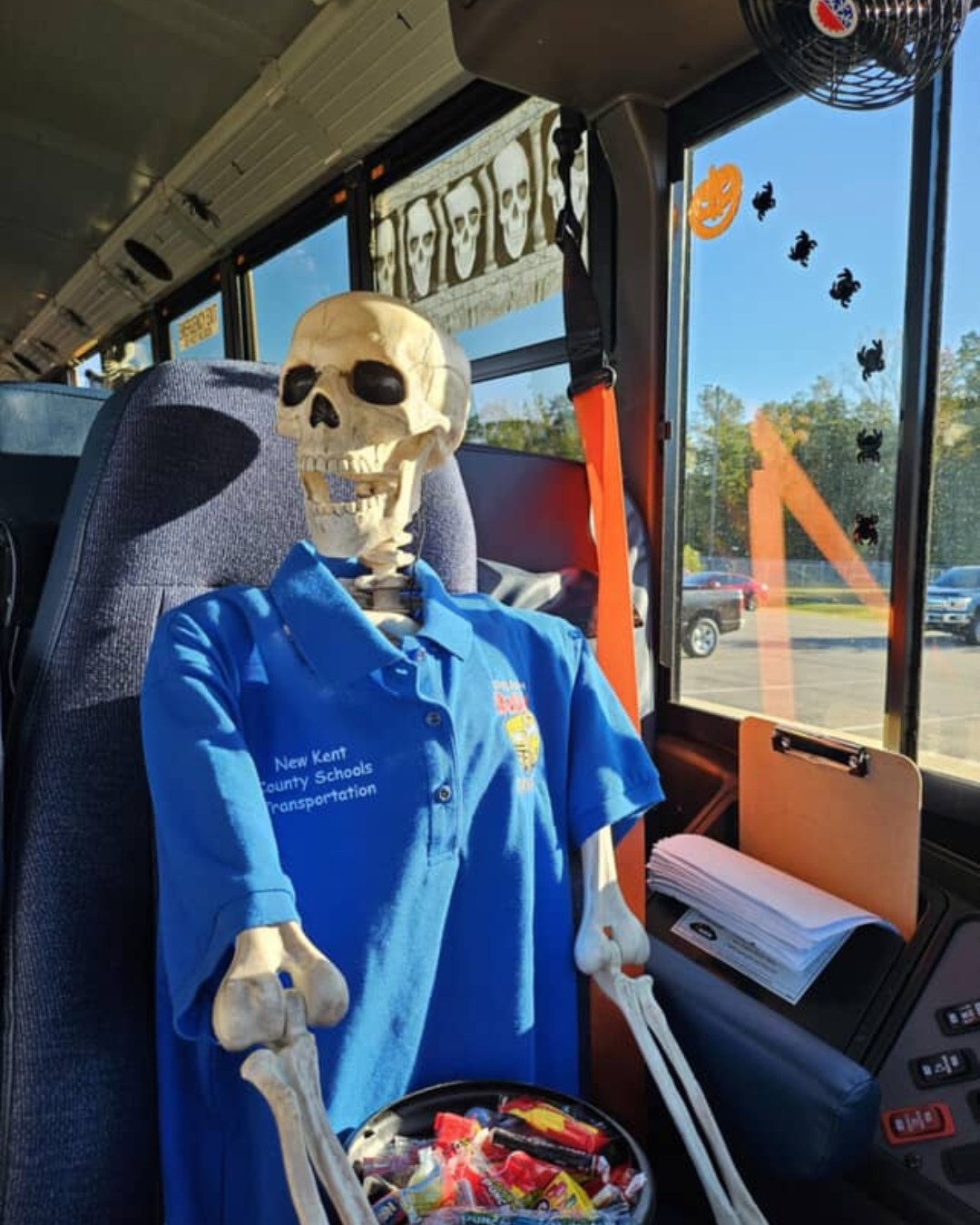 This skeleton has been waiting for... - Thomas Built Buses | Facebook
